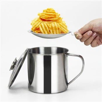 ถ้วยเก็บกรองน้ํามันสแตนเลส